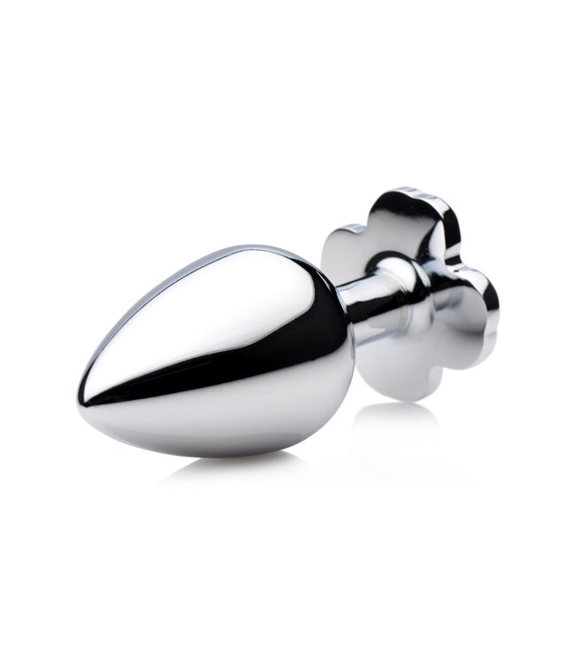 XR Brands Booty Sparks - Lucky Clover Anaalplug Medium - Groen