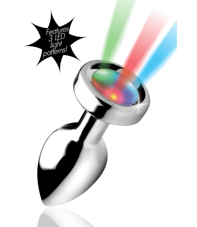 XR Brands BOOTY SPARKS - Light Up Anaalplug - Small