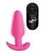 XR Brands BANG! - Vibrerende Anaalplug met Afstandsbediening - Roze