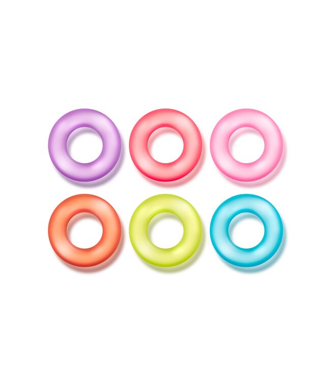 Blush Blush - Play With Me King of the Ring Cockring Set 6 Stuks