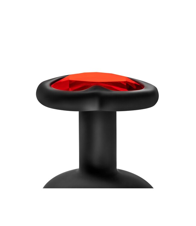 Blush Blush - Luxe Bling Plugs Trainingskit Zwart met Rode Edelstenen