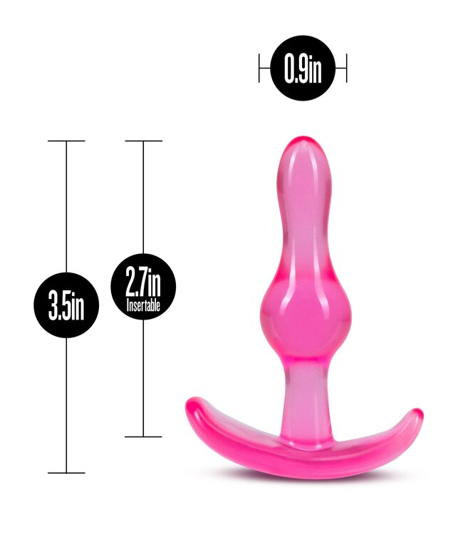 B Yours B Yours - Gebogen Buttplug - Roze