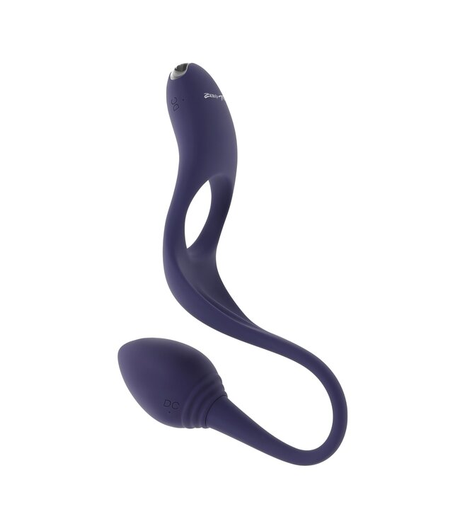 Zero Tolerance Zero Tolerance - Tip To Tail Vibrerende Cockring met Buttplug
