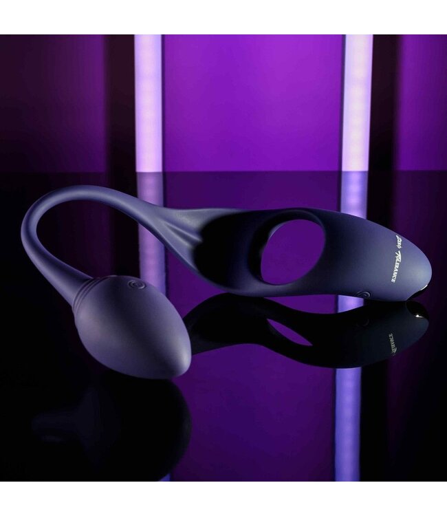 Zero Tolerance Zero Tolerance - Tip To Tail Vibrerende Cockring met Buttplug