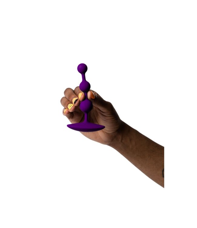 ROMP ROMP – Amp Siliconen Anaal Kralen – Paars