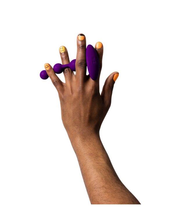 ROMP ROMP – Amp Siliconen Anaal Kralen – Paars