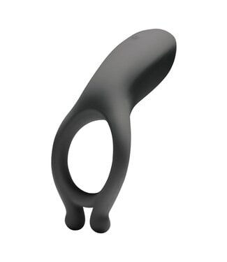 Doc Johnson Doc Johnson - OptiMALE Oplaadbare Vibrerende C-Ring - Zwart