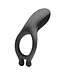 Doc Johnson Doc Johnson - OptiMALE Oplaadbare Vibrerende C-Ring - Zwart