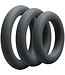 Doc Johnson Doc Johnson - OptiMALE 3 C-Ring Set Dik - Grijs
