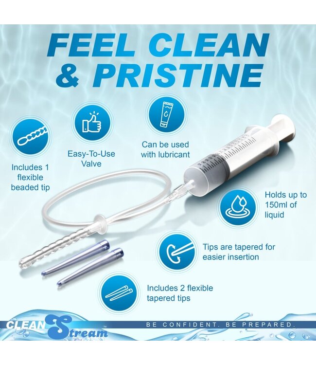 XR Brands XR Brands - Enema Spuit met Accessoires - 150 ml