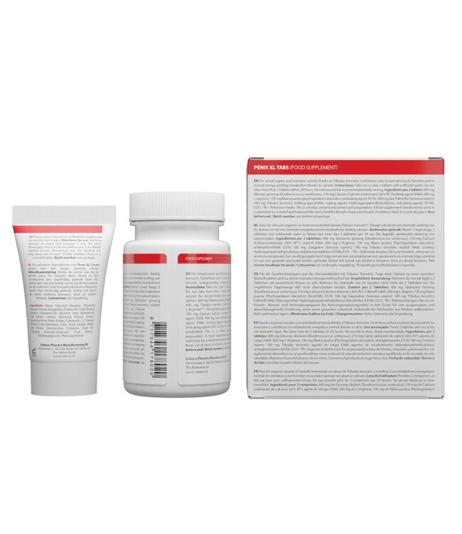 Cobeco Pharma Penis XL Duo Combinatie Crème En Pillen