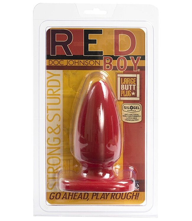 Doc Johnson Red Boy Extreme Buttplug XXL