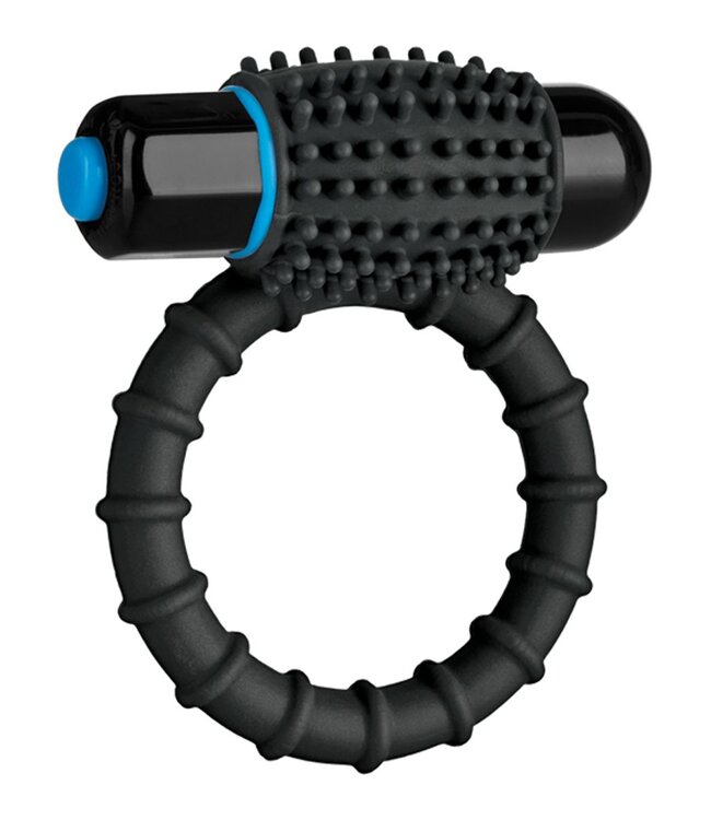 Doc Johnson Vibrerende Cockring - Zwart