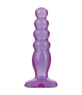 Doc Johnson Crystal Jellies Anal Delight - Paars