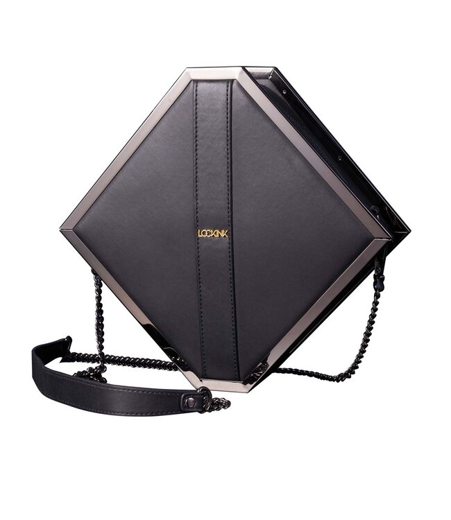 LOCKINK LOCKINK - Mysterious Square Kink Bag - zwart