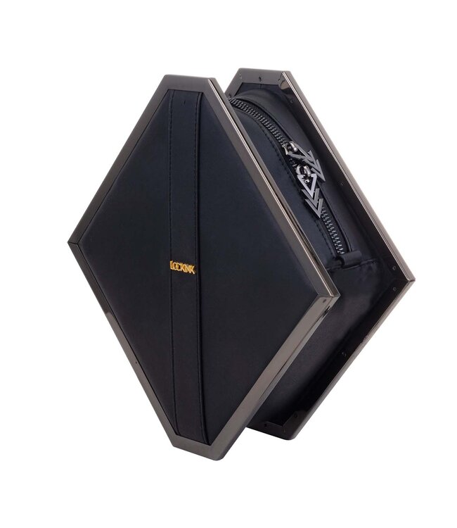 LOCKINK LOCKINK - Mysterious Square Kink Bag - zwart