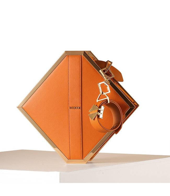 LOCKINK LOCKINK - Mysterious Square Kink Bag - bruin