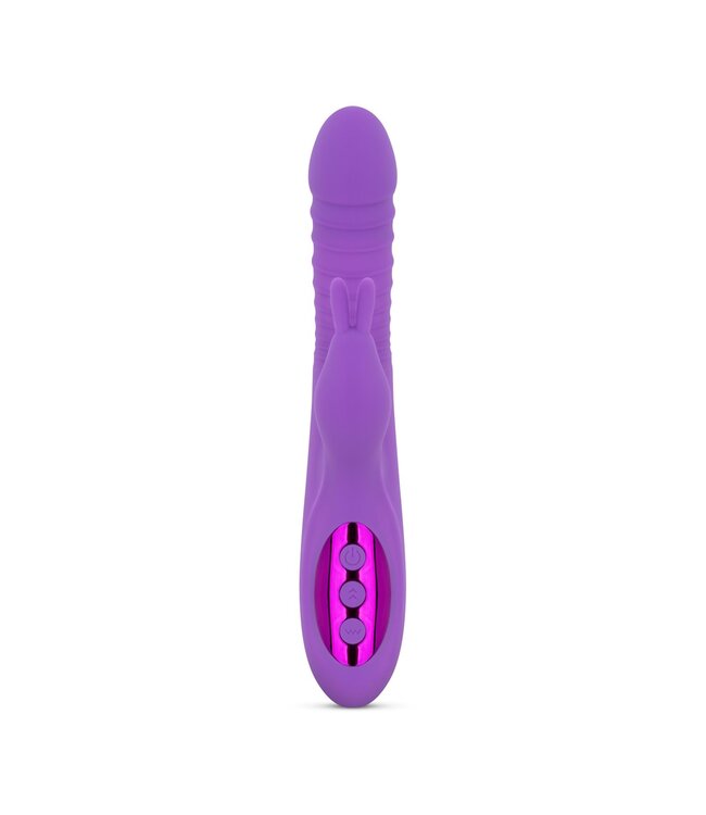 Teazers Teazers – Stotende, Verwarmende Rabbit Vibrator – Paars