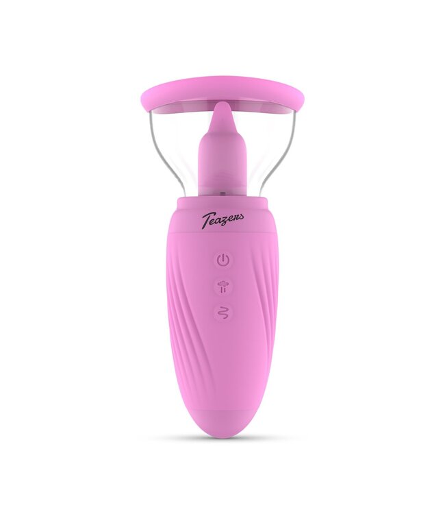 Teazers Teazers Suction Cup met Clitoris Vibrator