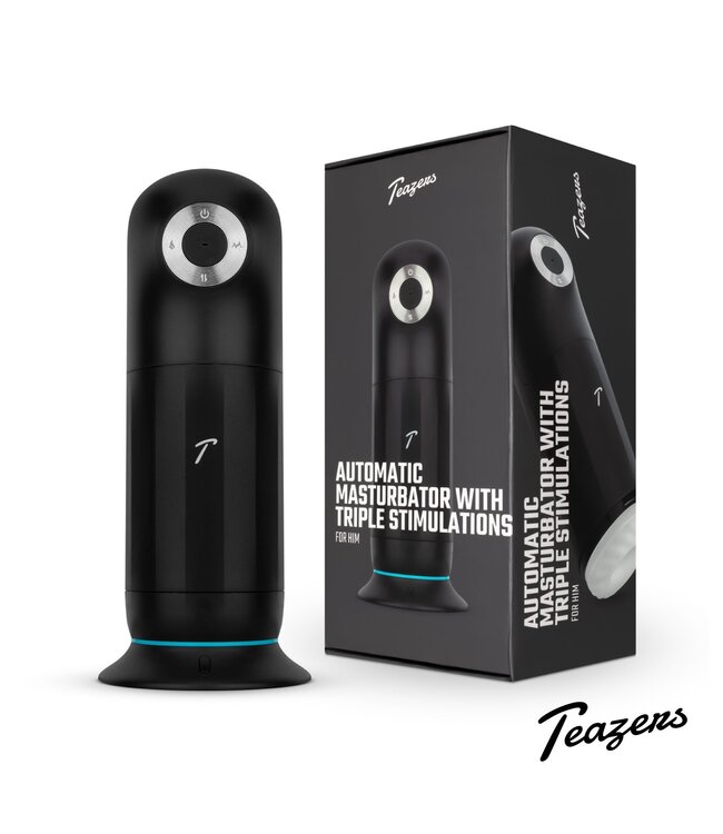 Teazers Teazers Automatische Masturbator met Driedubbele Stimulatie