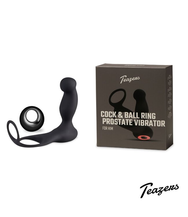 Teazers Teazers Cock And Ball Ring Prostate Vibrator Met Afstandsbediening