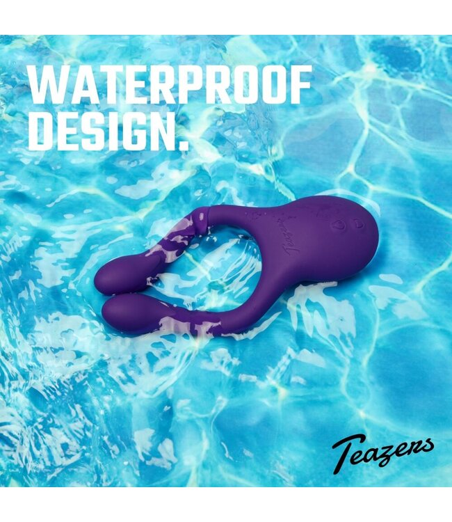 Teazers Teazers – Partner Multifun Koppelvibrator – Paars