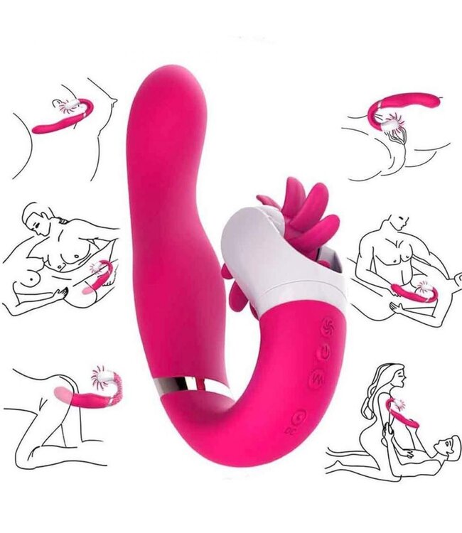 Teazers Teazers – Wheelie Vibe Vibrator – Roze
