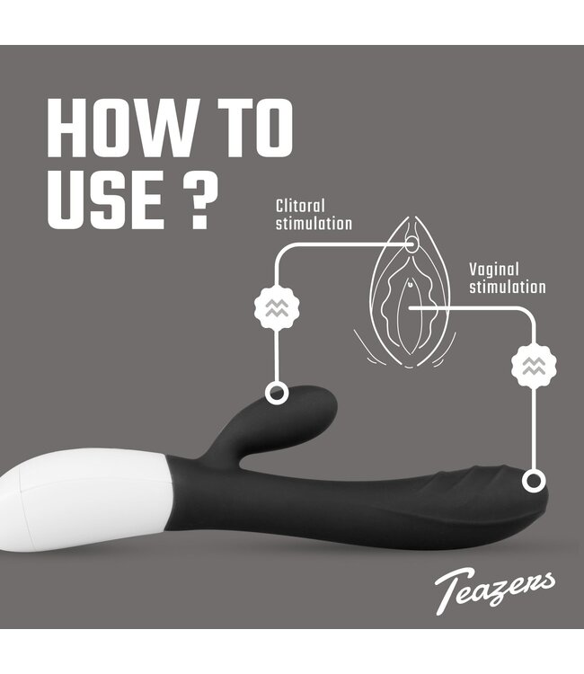 Teazers Teazers Tarzan Vibrator - Zwart