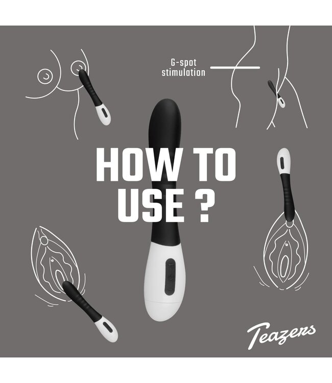 Teazers Teazers G-spot Vibrator - Zwart