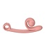 SVibe Snail Vibe Curve Duo Vibrator - Peachy Pink