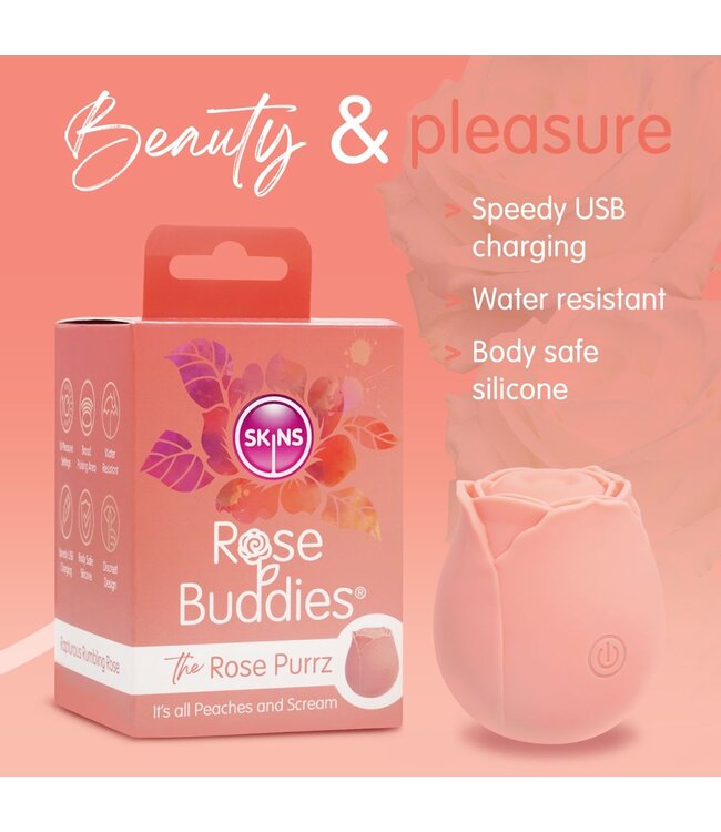 Creative Conceptions Skins Rose Buddies - The Rose Purrz Vibrator