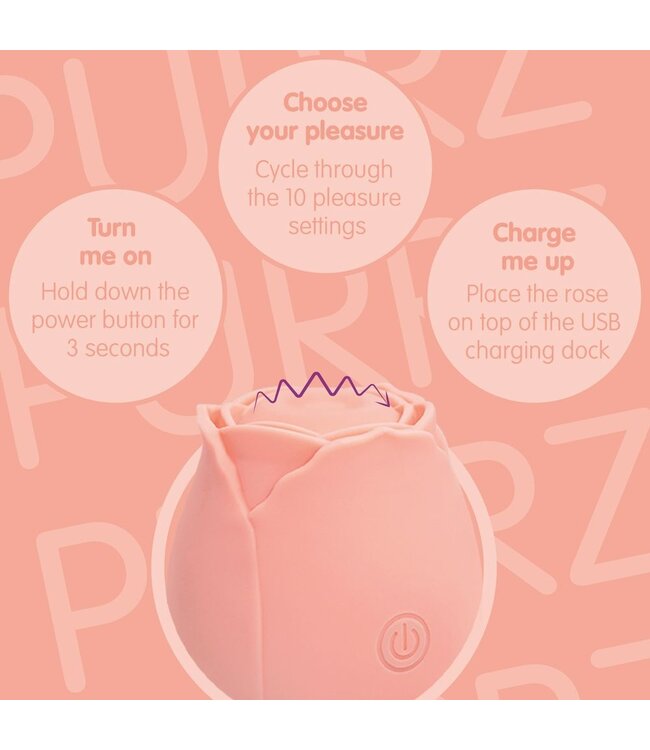 Creative Conceptions Skins Rose Buddies - The Rose Purrz Vibrator