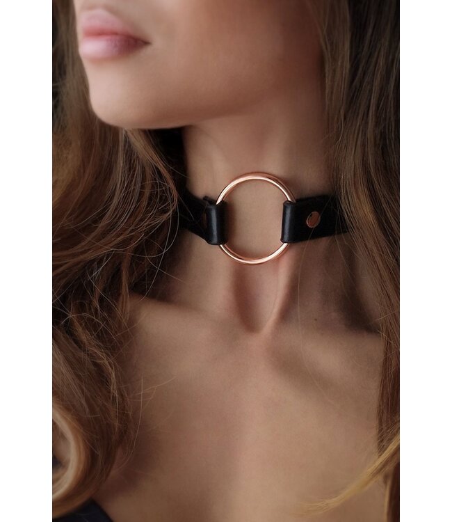 Rosy Gold Rosy Gold - Choker - Zwart