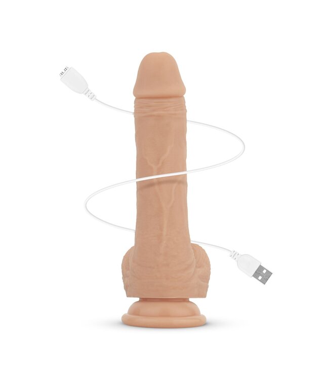 Real Fantasy Real Fantasy -  Mason Stotende, Verwarmbare en Vibrerende Dildo