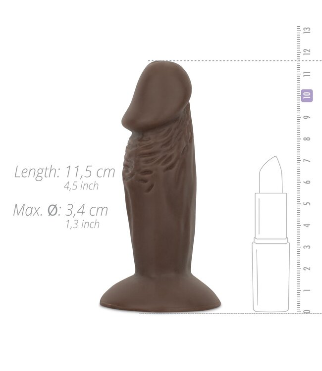 Real Fantasy Charlie Realistische Dildo Met Zuignap - 11,5 cm