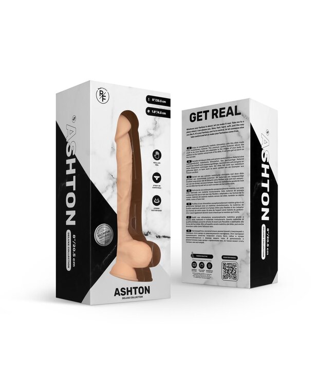 Real Fantasy Real Fantasy Deluxe - Ashton Realistische Dildo - 21 cm