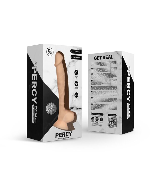 Real Fantasy Real Fantasy Deluxe - Percy Realistische Dildo - 17,5 cm