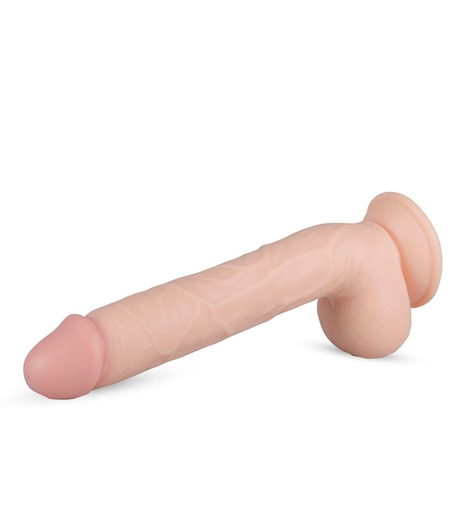 Real Fantasy Elvin Realistische Dildo Met Balzak - 27,5 cm