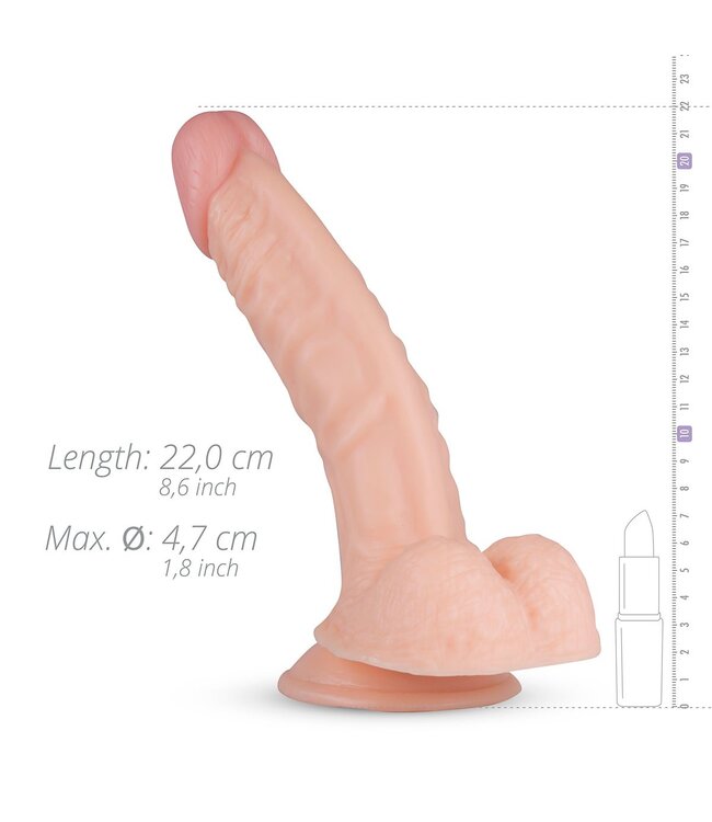 Real Fantasy Derek Realistische Dildo Met Balzak - 22 cm