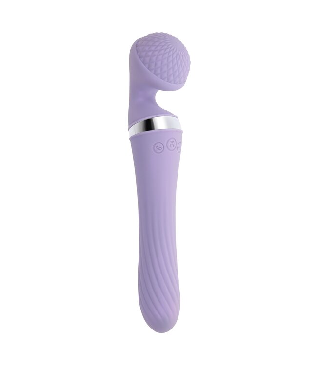 Playboy Evolved - Vibrato Dubbelzijdige Vibrator - Lila