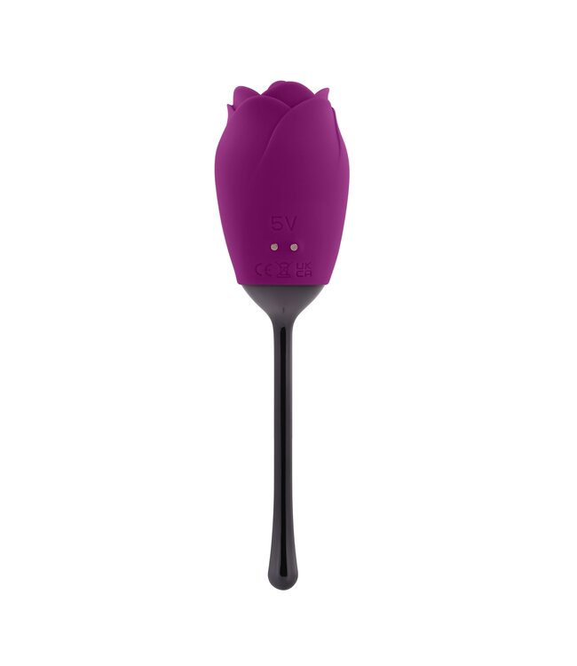 Playboy Playboy- Petal vibrator - Paars/zwart