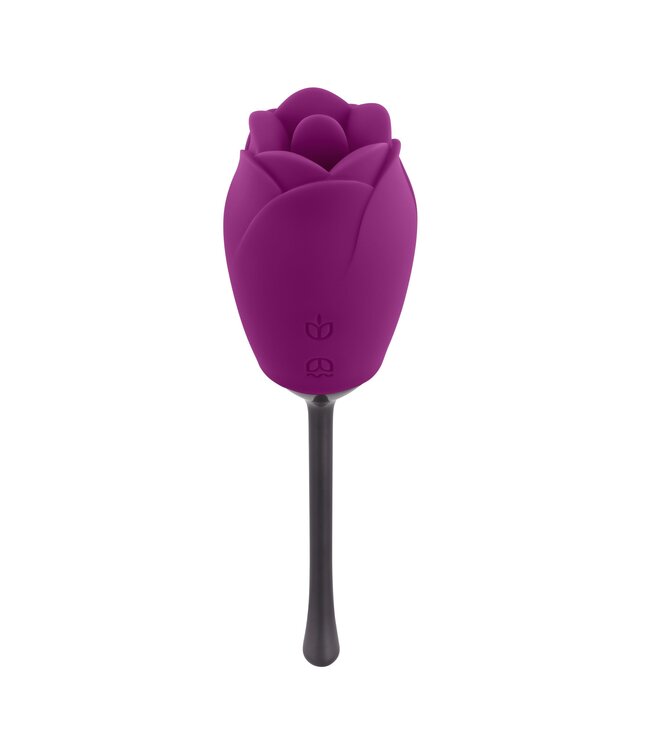 Playboy Playboy- Petal vibrator - Paars/zwart