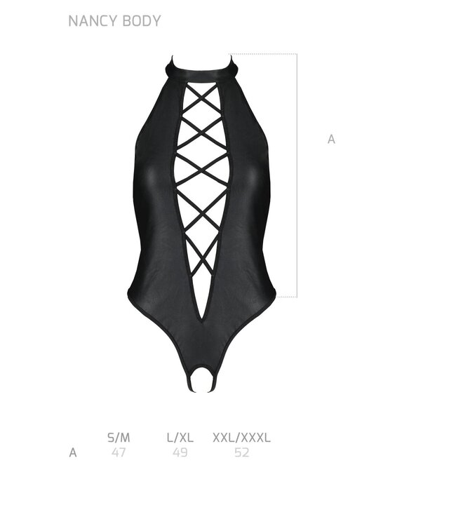 Passion Nancy Body Zwart