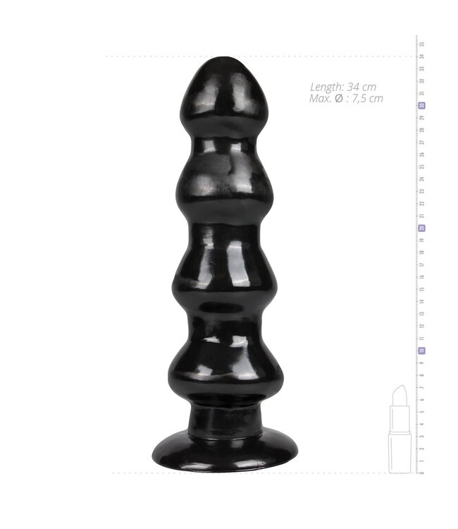 XR Brands Master Series - Grote Raket Dildo Met Zuignap