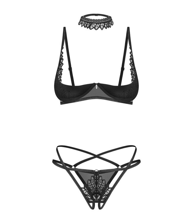 Obsessive Obsessive - Donarella 3-delige Set - M/L