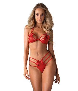 Obsessive Obsessive - Giftella 2-Delige Set - Rood