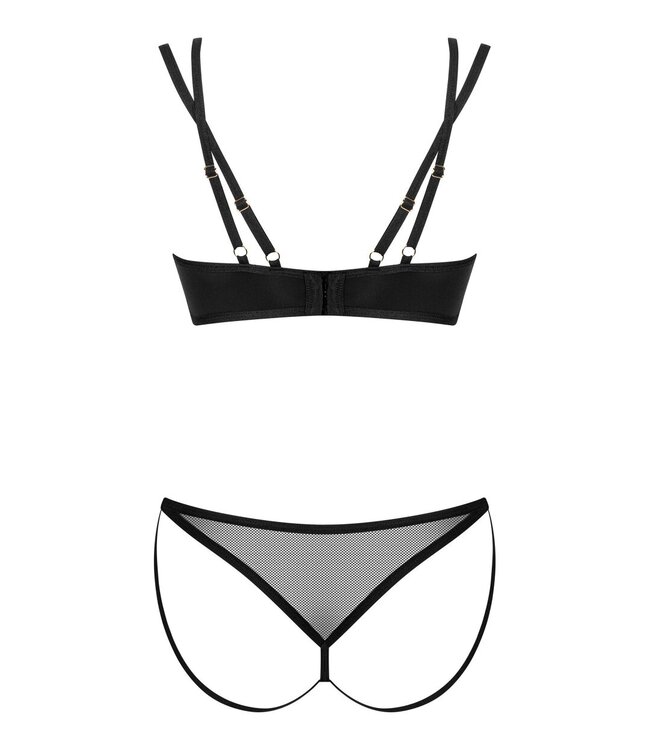 Obsessive Obsessive - Nesari Tweedelige Set - Zwart