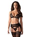 Obsessive Obsessive - 3-delige Bh-set Shibu - zwart