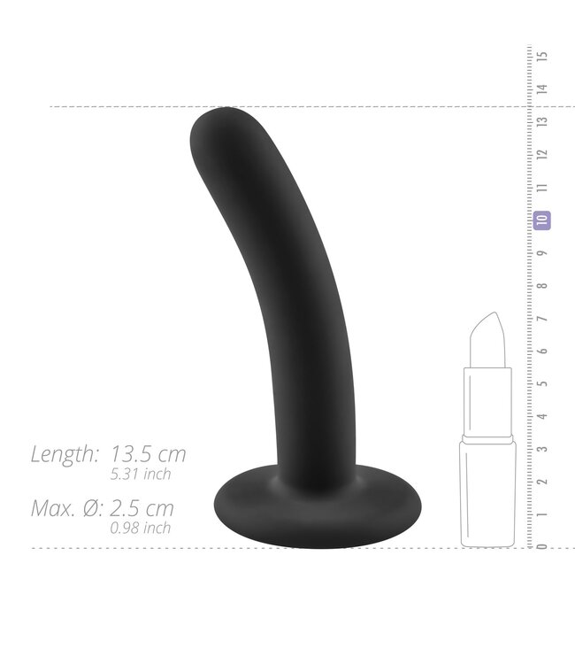 No-Parts No-Parts - Logan Dildo 13.5 cm - Zwart