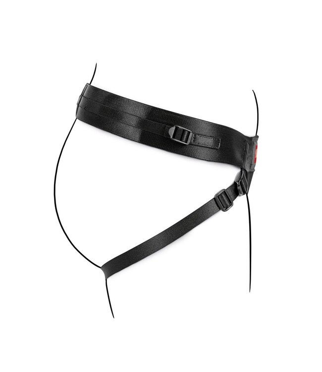No-Parts No-Parts - Taylor Adjustable Strap On Harnas Met Dubbele O-Ring